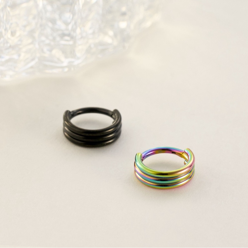Black nose ring